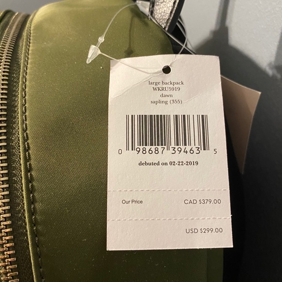 Kate Spade Backpack - New with tags - Picture 2 of 4
